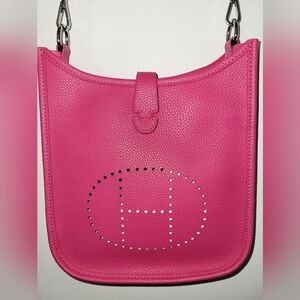 Hermès Pink Designer Crossbody Bag